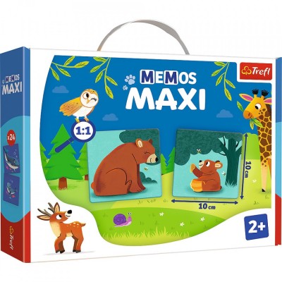 Joc memos maxi animale parinti si copii foto