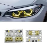 Module DRL LED Galbene CSL Stanga Dreapta BMW Seria 2 M2 LCI F22 F23 F87 2018-2021 OEM 63117494851