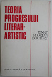 Teoria progresului literar-artistic &ndash; Ignat Florian Bociort (cateva sublinieri)