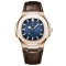 Ceas barbatesc de mana Poedagar Fashion Quartz Casual Piele Maro Albastru