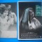 HOPCT 1714 FEMEI..FEMEI-TCV-ROMANTICA-FRANTA-LOT 2 CARTI POSTALE VECHI-CIRCULATE