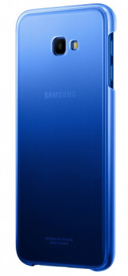 Husa Samsung EF-AJ415CLEGWW plastic albastru semitransparent degrade pentru Samsung Galaxy J4 Plus 2018 (SM-J415F) foto