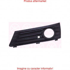 Grila bara fata Opel Zafira, 05.2005-01.2008, Dreapta, 1400344, 556127-6 cu locas pentru proiectoare Kft Auto