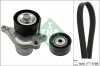 INA 529 0423 10 Set curea transmisie cu caneluri