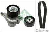 INA 529 0423 10 Set curea transmisie cu caneluri
