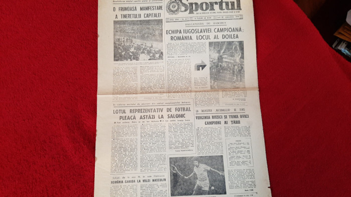 Ziar Sportul 22 09 1975
