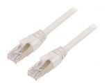 Patch Cord ETHERLINE Cat.6a Alb 0.5m