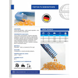 Furtun aspiratie,refulare de seminte, granule, semanatoare,Made in Germany, 32mm