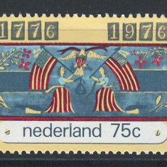 Olanda 1976 Mi 1076 MNH - 200-a aniversare a independentei SUA