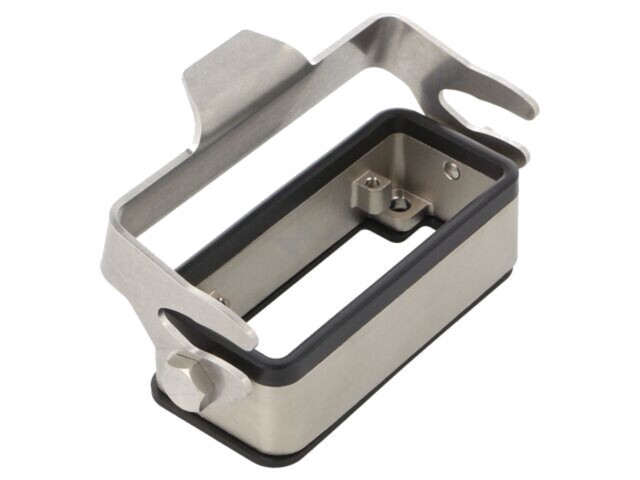 Carcasă HARTING Han-INOX 10B pentru conectori cu clichet, oțel inoxidabil