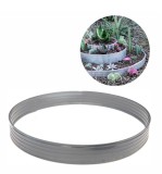 Inel copac aluminiu 140 mm H, 1.2 m D | Margine gazon, bordură grădină
