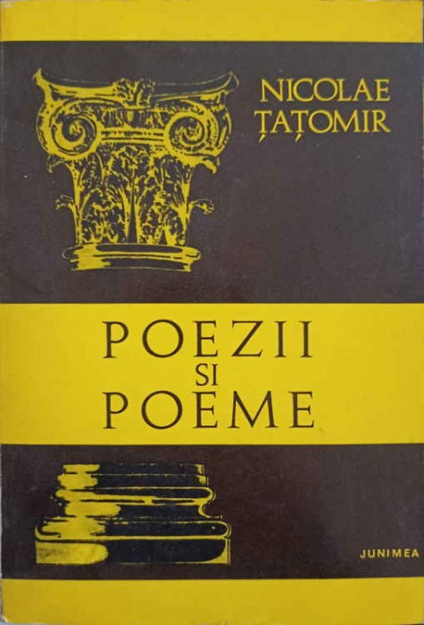 POEZII SI POEME (CU DEDICATIA AUTORULUI CATRE PICTORUL VAL GHEORGHIU)-NICOLAE TATOMIR-252896