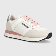 Love Moschino sneakers culoarea alb, JA15483G0IINM10A