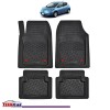 Covorase Auto TeamCar&reg; Tip Tavita Compatibile Nissan Leaf Generatia ZE0 (2010&ndash;2017) Negru Material Rezistent, Cauciuc, Oem