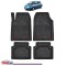 Covorase Auto TeamCar&reg; Tip Tavita Compatibile Nissan Leaf Generatia ZE0 (2010&ndash;2017) Negru Material Rezistent