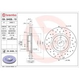 Set disc frana Ford C-Max (Dm2) 02.07-09.10, C-Max 2 (Dxa/Cb7 Dxa/Ceu) 04.10-06.19, C-Max 2 Van 10.10-06.19, Focus C-Max (Dm2) 10.03-03.07, Focus 2 (, BREMBO