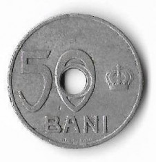 Moneda 50 bani 1921 - Romania foto