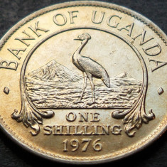 Moneda exotica 1 SHILLING - UGANDA, anul 1976 *cod 1082 = UNC