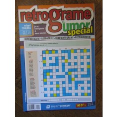 Retrograme cu umor, special, numarul 1. Nivel mediu, jocuri inteligente si umor sanatos