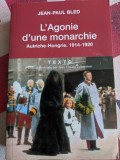 Jean-Paul Bled, L'Agonie d'une monarchie Autriche-Hongrie, 1914-1920