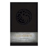 Game of Thrones: House Targaryen Hardcover Ruled Journal