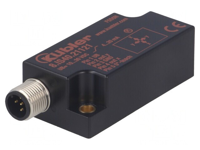 Senzor de &Icirc;nclinare &plusmn;10&deg; cu Terminal M12 și 2 Axe