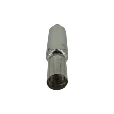 Toba sport inox cu silencer si reglaj de sunet, intrare 5 cm, iesire 9 cm, lungime 46 cm Cod: 142XT