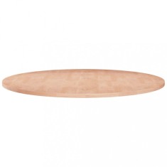 vidaXL Blat de masă rotund, &Oslash;80x1,5 cm, lemn masiv stejar netratat