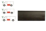 Segment reparatie panou lateral Mercedes 207-410 1977-1995 Pt Modelul Scurt/Mijlociu/Lung , partea Stanga, Partea Inferioara,Metal,Segment Lat, Cu 2