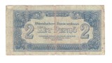 Bancnota Ungaria 2 pengo 1944, Comandamentul Armatei Rosii, circulata, uzata