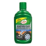 Solutie pentru restaurat elemente plastic exterior si anvelope Turtle Wax 52855 GL Black in A Flash 300ml AutoDrive ProParts