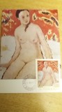 M5 - maxima - tematica arta - pictura 18 - prima zi a emisiunii sau expozitii, Romania de la 1950, Fauna