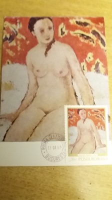 C12 - maxima Romania - tematica pictura 18 - prima zi a emisiunii sau expozitii foto