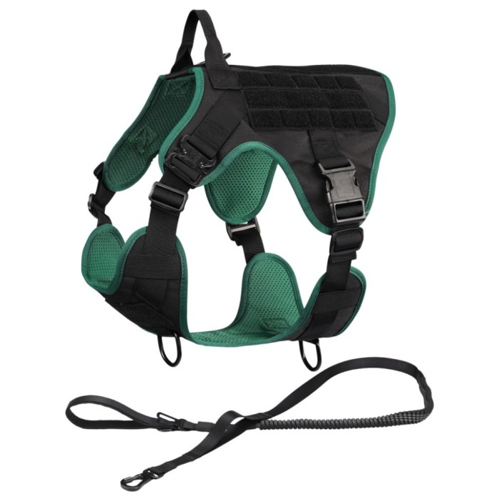 Ham tactic si vesta Navaris pentru caini, marime XL, protectie maxima, NAV0000272Q004C