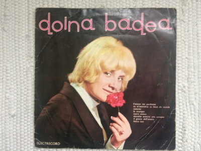 Doina Badea 1969 disc vinyl 10&amp;quot; mijlociu muzica usoara slagare pop EDD 1264 VG- foto