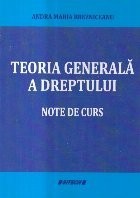 Teoria generala a dreptului - Note de curs