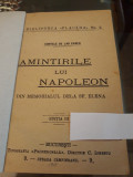 Amintirile lui Napoleon - Contele de Las Cases