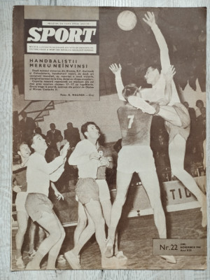 Revista SPORT nr. 22 (189) - Noiembrie 1966 - Poiana Campina foto