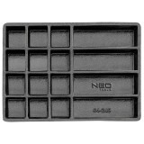 Tava din plastic cu 16 compartimente pentru dulapuri NEO Tools