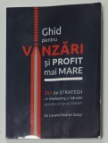 GHID PENTRU VANZARI SI PROFIT MAI MARE , 261 DE STRATEGII ...de LORAND SOARES SZASZ , ANII &#039;2000 , PREZINTA HALOURI DE APA * SI URME DE UZURA