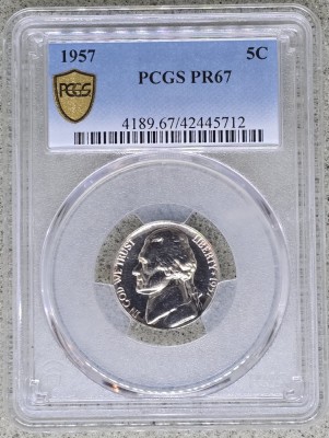 5 Cents USA PCGS PR67 foto