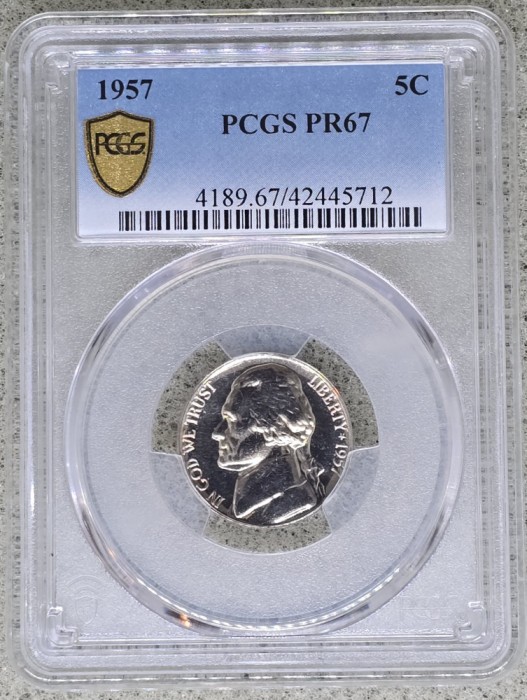 5 Cents USA PCGS PR67