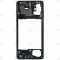 Samsung Galaxy A71 (SM-A715F) Capac mijloc prism crush black GH98-44756A