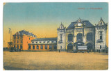 3845 - ARAD, Railway Station, Romania - old postcard - used - 1918, Circulata, Printata