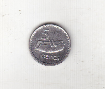bnk mnd Fiji 5 centi 1998 unc foto