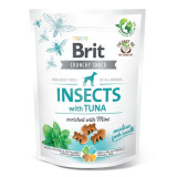 Brit Care Dog Crunchy Cracker Insecte cu Ton &amp;amp; Mentă 200 g