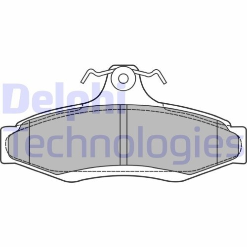 Delphi set placute frana, frana disc