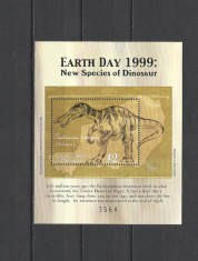 MICRONESIA 1999 FAUNA ANIMALE PREISTORICE DINOZAURI foto