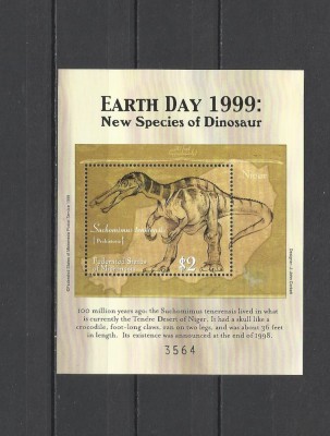 MICRONESIA 1999 FAUNA ANIMALE PREISTORICE DINOZAURI foto