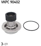 Pompa apa Chevrolet Aveo Kalos, Cruze, Lacetti, Nubira, Rezzo; Daewoo Kalos, Lacetti, Nubira, Rezzo Motor 1.4, 1.4 16V, 1.6, 1.6 16V, 1.6 LPG, 1.6